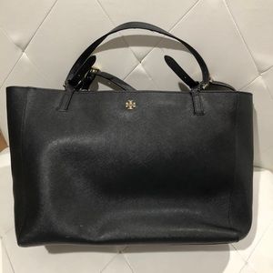 Large Tory Burch York tote black
